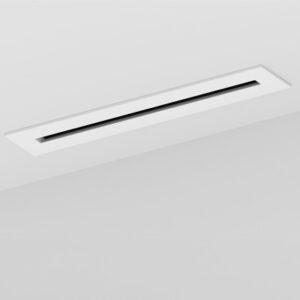 LF145 – 1 Slot Framed Linear Diffuser 45° Opening