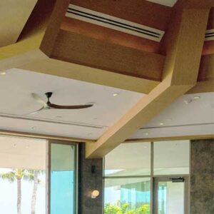 LF200 – 2 Slot Framed Linear Diffuser 90° Opening