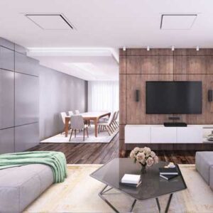 SF100-1 Slot Framed Square Diffuser