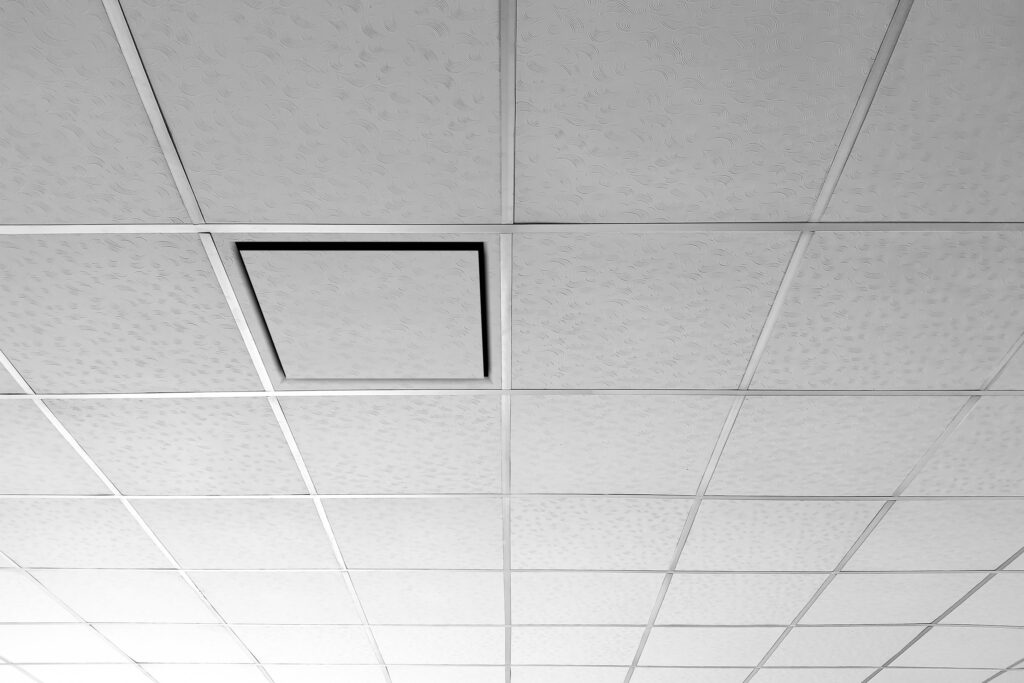 HVAC DROP CEILING VENT